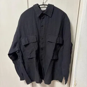 KAPTAIN SUNSHINE 블랙 긴팔 셔츠 사이즈 38