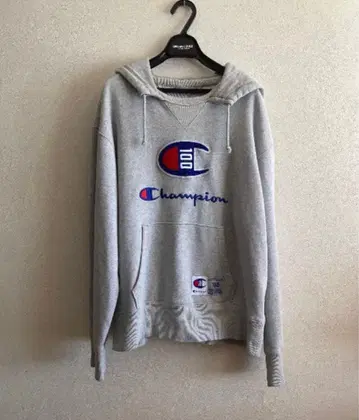 챔피온 100주년 후가공 후드티