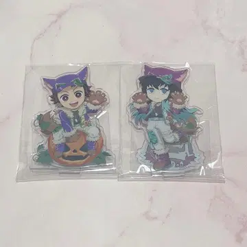 귀멸의 칼날 할로윈 아크릴 스탠드 토키토 무이치로 카마도 탄지로