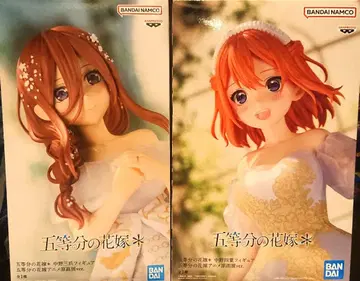 5등분의 신부 애니메이션 원화전 ver. 나카노 미쿠 네잎 피규어 세트
