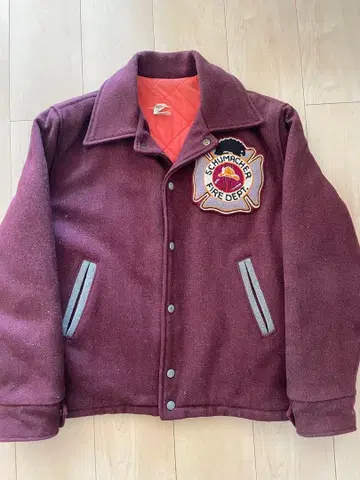 70s 멜톤 울 자켓