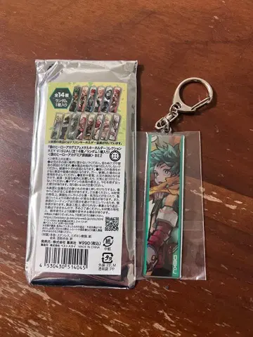 나의 히어로 아카데미아 원화전 메탈 키링 컬렉션 미도리야 이즈쿠 데쿠