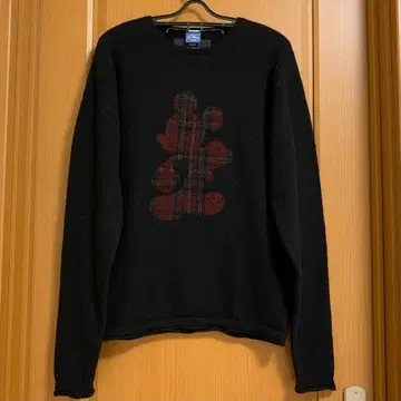 디즈니 쉽스 JET BLUE 미키마우스 스웨터 남성용 L