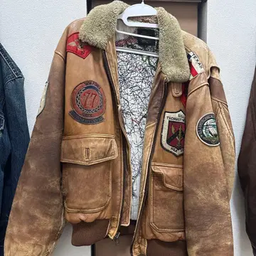 아비렉스 g1 플라이트 자켓