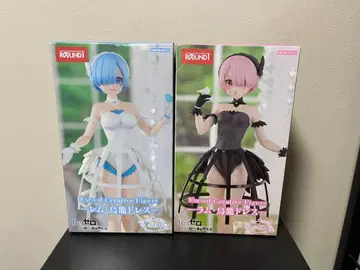 [ ROUND1 한정판 ] 리제로 렘, 라무 새장 드레스 세트