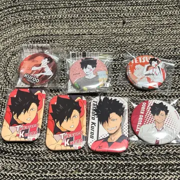 하이큐 쿠로오 테츠로 캔뱃지 세트 1