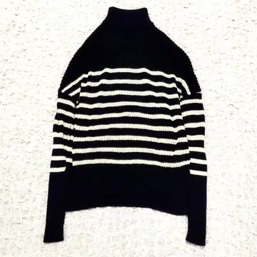 새상품급 라빠르망 DEUXIEME CLASSE 아제 보더 니트