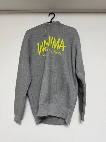 WANIMA 후드 부착 맨투맨 L 사이즈 그레이
