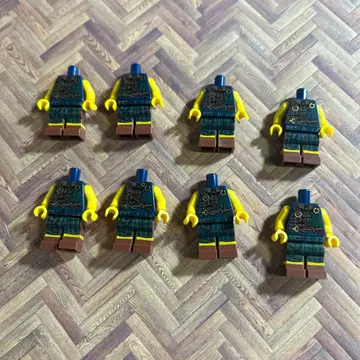 LEGO 시리즈 6 하이랜더의 몸통과 다리 부분 8세트