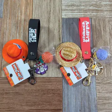 USJ 원피스 루피 에이스 키링