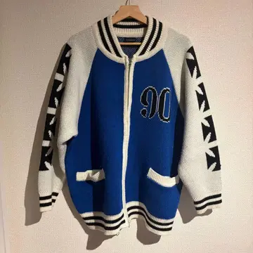 더블 지퍼 가디건