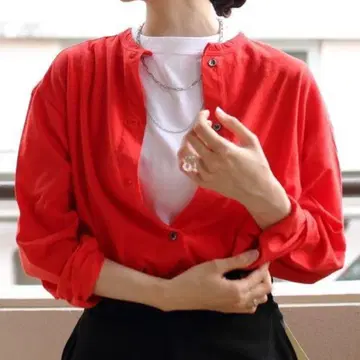 더 신존 하이 트위스트 코튼 가디건