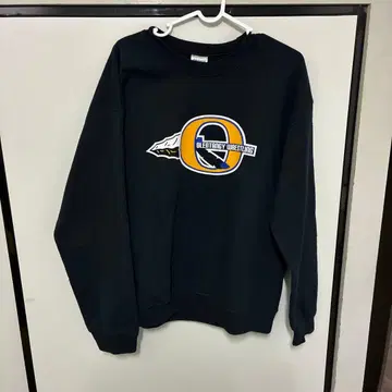 GILDAN 오리건주 레슬링 맨투맨 블랙