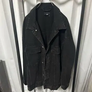 HARE 데님 자켓 블랙 M 사이즈
