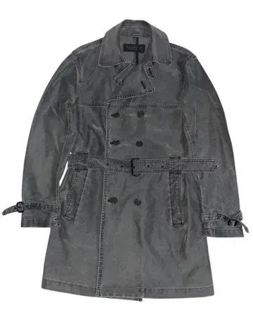 MEN'SBIGI 아우터 L 사이즈 빈티지 구제 의류 트렌치코트