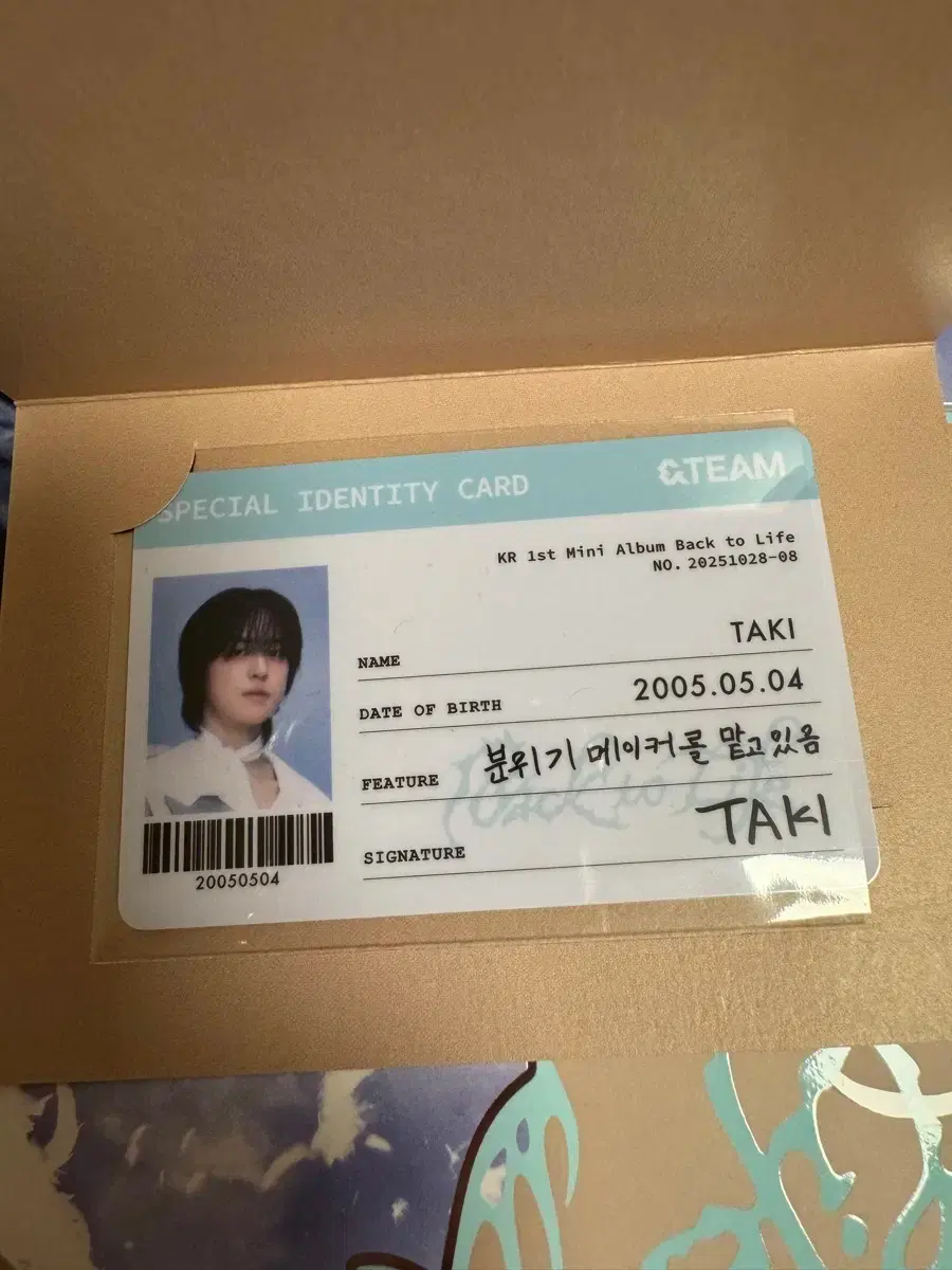 &team pop up ID card angel card Harua Taki wts