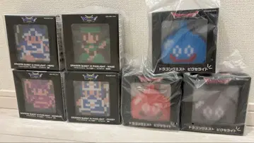 드래곤 퀘스트 픽셀라이트 7개 세트 에코백 L 사이즈 포함