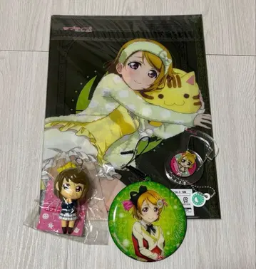 러브 라이브! 코이즈미 하나요 클리어 파일 키링 카라비너 세트