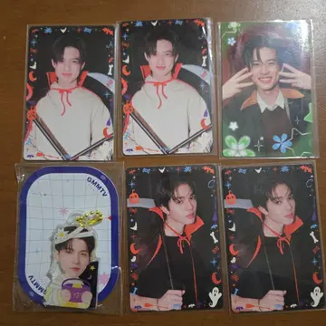 chokunaston 가챠 키체인&트레이딩 카드 5장 세트