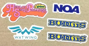 WATWING HELLO! SMILE PARADISE 스티커 세트