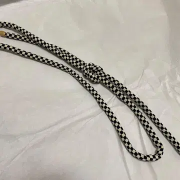 마루구케 허리띠 이치마츠 문양 흑백 블랙 화이트 기모노용