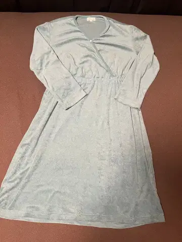 UCHINO 그린 컬러 룸웨어 M 카슈쿨