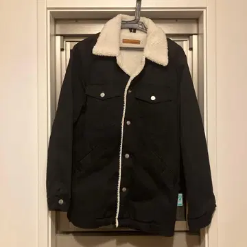wrangler 보아 자켓 블랙 size M