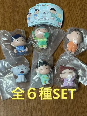 짱구는 못말려(크레용 신짱) 잠버릇 그대로 6종 SET