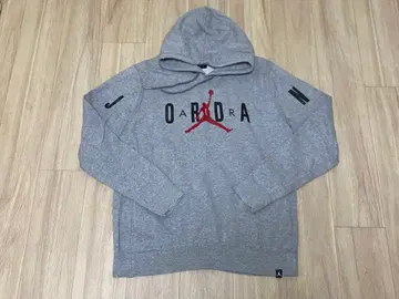 Jordan 그레이 후드티 후드 부착