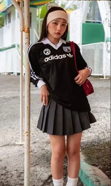 adidas originals 긴팔 유니폼 게임 셔츠 블랙