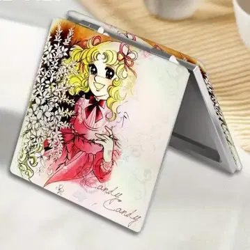 캔디 캔디 컴팩트 거울 돋보기 쇼와 레트로