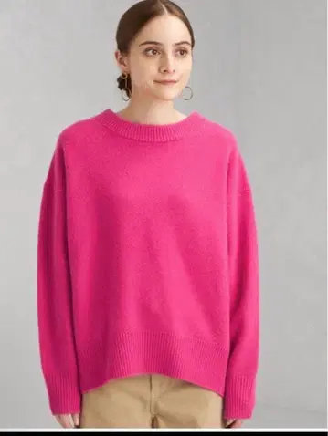 그린 레이블 릴랙싱 세레니티 니트 핑크