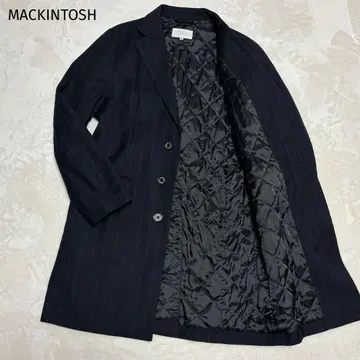 [ 새상품급 ] 매킨토시 철학 히요쿠 체스터 코트 퀼팅 블랙