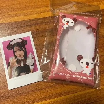 앳홈 카페 PARCO 멀티 케이스 & 흐린 폴라로이드