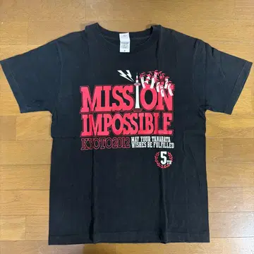 미션 임파서블 교토 2012 티셔츠