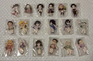 귀멸의 칼날 아크릴 스탠드 발렌타인데이 화이트데이 컴플리트 세트