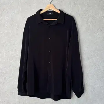 HARE 블랙 긴팔 트로미 셔츠 M