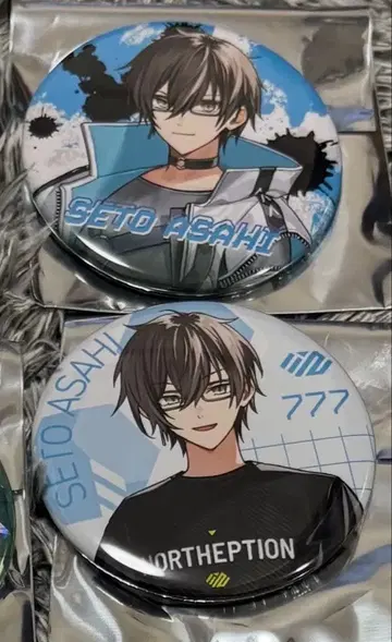 노세피 세토 아사히 캔뱃지