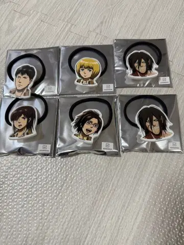 진격의 거인 ~기억으로의 진격~ 액세서리 밴딩 컬렉션 A 6점 세트