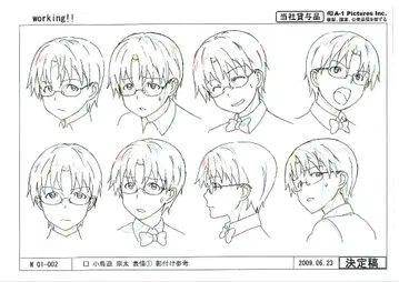 WORKING!! 설정 자료 124장