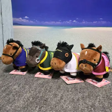 서러브레드 컬렉션 말 의류 마스코트 볼 체인 3종 세트