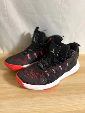 Jordan 농구 신발 블랙/레드 27.0cm
