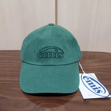 새상품급 emis 코튼 브러쉬드 볼캡 그린