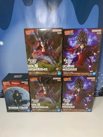 NARUTO 프라이스 피규어 우치하 마다라 센쥬 하시라마 우치하 이타치