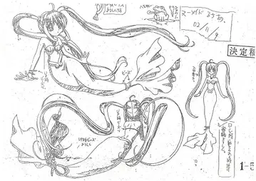 머메이드 멜로디 피치피치 피치 설정 자료 189장