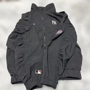 뉴욕 양키스 나일론 자켓 블랙