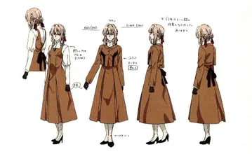 바이올렛 에버가든 외전 설정 자료 108장