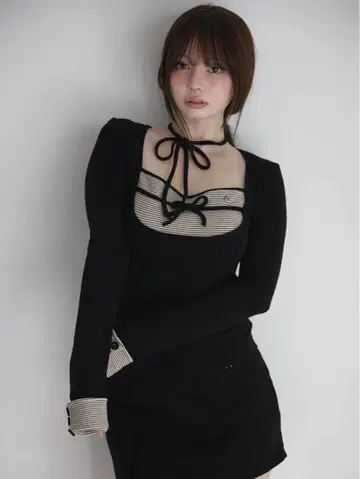 Aiden baby ribbon set up [ andmary ]