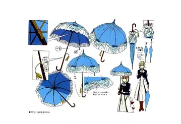 바이올렛 에버가든 설정 자료 255장