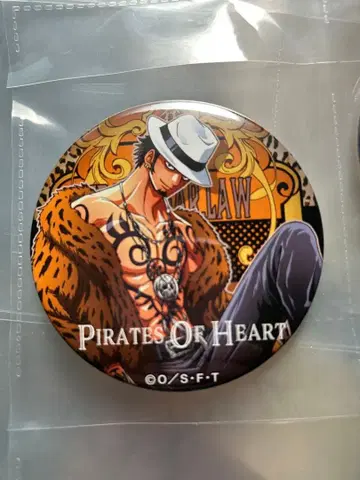 Pirates Of Heart 동료 캔뱃지 세븐 한정판 트리팔가 로우